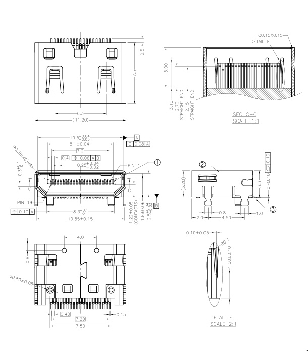 HDMI連接器